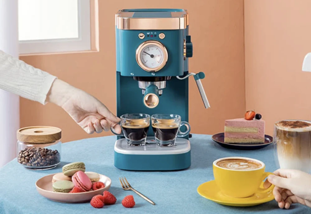 minimalist espresso machine
